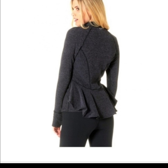 Peplum Yoga Jacket